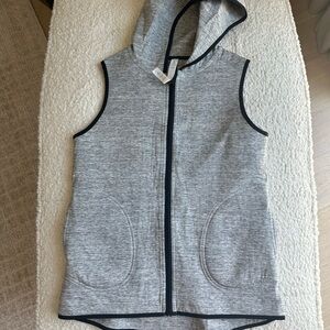 lululemon athletica Gray Hooded Vest